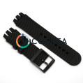 Каучуковый ремешок для часов Swatch YTS712/408/704G RKS-006 - 1